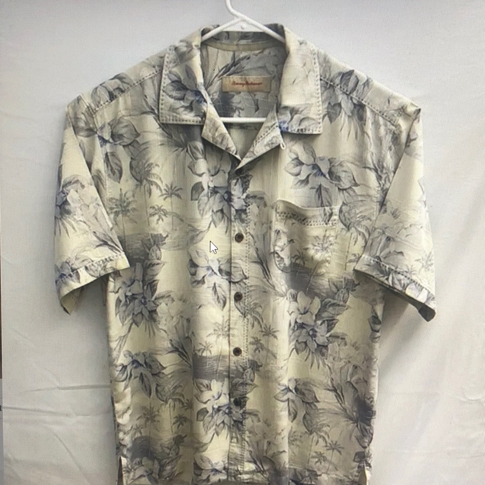 Men's Floral Short Sleeve Shirt